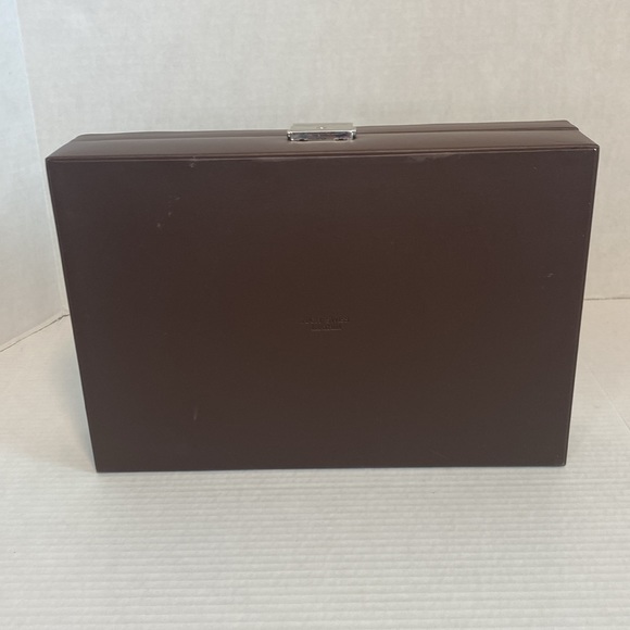 Tech Swiss 6 XL Pair Compartments Eyeglass Display Box Storage Case. Key Lock - Picture 6 of 7